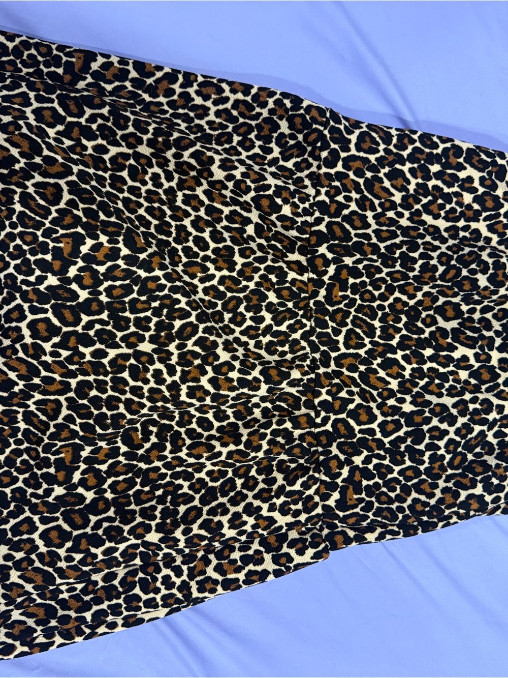 Avenue Leopard Print Boot Cut Pants - Brown & Black - Picture 4 of 4